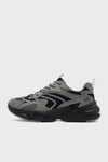 Skechers Bobs Logolu Kalın Tabanlı Sneaker Erkek Ayakkabı 118326 GYBK GRİ-SİYAH