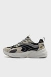Skechers Bobs Logolu Kalın Tabanlı Sneaker Erkek Ayakkabı 118326 NTBK Naturel-Siyah