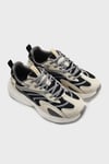 Skechers Bobs Logolu Kalın Tabanlı Sneaker Erkek Ayakkabı 118326 NTBK Naturel-Siyah