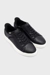 Skechers Court Logolu Kalın Taban Sneaker Erkek Ayakkabı 183177 BLK SİYAH