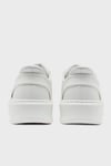 Skechers Court Logolu Kalın Taban Sneaker Erkek Ayakkabı 183177 WHT BEYAZ