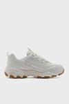 Skechers D'Lites Deri Logolu Kalın Taban Sneaker Bayan Ayakkabı 149807 OFWT BEYAZ