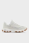 Skechers D'Lites Kalın Taban Logolu Sneaker Erkek Ayakkabı 52675 OFWT BEYAZ