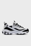 Skechers D'Lites - March Forward Deri ve Süet Karışımlı Sneaker Bayan Ayakkabı 13148 WBK BEYAZ-SİYAH