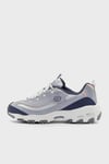 Skechers D'Lites- Popular Vote Deri Karışımlı Logolu Sneaker Kadın Ayakkabı 150241 LBMT AÇIK MAVİ