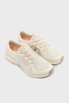 Skechers D'Lux Comfort 2.0 Victory Logolu Bağcıklı Casual Kadın Ayakkabı 104474 NAT Natürel-Kahverengi