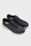 Skechers D'Lux Comfort 2.0-Victory Baskılı Bağcıklı Casual Bayan Ayakkabı 104474 BLK SİYAH