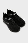 Skechers Fashion Fit Leopar Desenli Sneaker Bayan Ayakkabı 88888179 TKBBK SİYAH