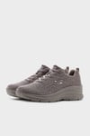 Skechers Fashion Fit Leopar Desenli Sneaker Kadın Ayakkabı 88888179 TKTPE BEJ