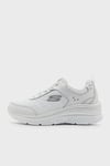 Skechers Fashion Logolu Kalın Tabanlı Sneaker Kadın Ayakkabı 896294TK WSL BEYAZ-GÜMÜŞ