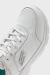 Skechers Fashion Logolu Kalın Tabanlı Sneaker Kadın Ayakkabı 896294TK WSL BEYAZ-GÜMÜŞ