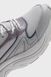 Skechers Hazel Deri Logolu Kalın Taban Sneaker Bayan Ayakkabı 177565 GYMT GRİ