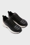 Skechers Hazel Logolu Metalik Detaylı Kalın Taban Sneaker Kadın Ayakkabı 177575 BLK SİYAH