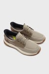 Skechers Meroe Logolu Kalın Taban Günlük Erkek Ayakkabı 205467 TPE BEJ