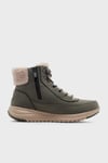 Skechers On-The-Go Stellar-Alpine Adventure Su Geçirmez Kalın Taban Bot Bayan Ayakkabı 144756 OLV Zeytin Yeşil