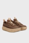 Skechers Revo Kelce Deri Karışımlı Sneaker Erkek Ayakkabı 210903 DKTP KOYU BEJ