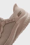 Skechers Slip İns Logolu File Detaylı Sneaker Bayan Ayakkabı 117500 TAN BEJ