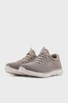 Skechers Summits Logolu Memory Foam Sneaker Kadın Ayakkabı 12980TK TPGD Bej-Altın