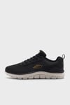 Skechers Track Logolu Sneaker Erkek Ayakkabı 232758TK BLK SİYAH