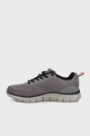 Skechers Track Logolu Sneaker Erkek Ayakkabı 232758TK CCOR GRİ-TURUNCU