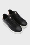 Skechers Uno Court-Courted Air Hakiki Deri Logolu Bağcıklı Sneaker Kadın Ayakkabı 177700 BLK SİYAH