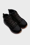 Skechers Uno Peaks-Street Hikes Kalın Tabanlı Süet Detaylı Bilekli Bayan Bot 177550 BBK SİYAH
