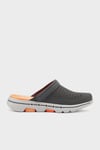 Skechers Walk Delikli Tasarım Kayışlı Terlik Erkek Sandalet 243002 CCOR GRİ-TURUNCU