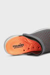 Skechers Walk Delikli Tasarım Kayışlı Terlik Erkek Sandalet 243002 CCOR GRİ-TURUNCU