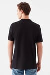 Slim Fit % 100 Pamuk Düğmeli Erkek Polo T Shirt 064946-21842 SİYAH