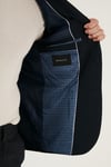 Slim Fit 6 Drop Çift Yırtmaçlı Blazer Erkek Ceket 216SERARDO LACİVERT