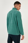 Slim Fit Anti-Pilling Tüylenme Yapmayan Şardonlu Soğuk Geçirmez  2'li Paket Erkek Polar 5906001S2 Benetton-Haki