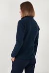 Slim Fit Anti-Pilling Tüylenme Yapmayan Fermuarlı 2'li Paket Polar Kadın Hırka 5907012S2 LACİVERT-SİYAH