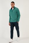 Slim Fit Anti-Pilling Tüylenme Yapmayan Bato Yaka Kışlık Şardonlu Erkek Polar 5906001 BENETTON
