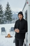 Slim Fit Anti-Pilling Tüylenme Yapmayan Bato Yaka Kışlık Şardonlu Erkek Polar 5906001 SİYAH-SİYAH