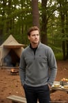 Slim Fit Anti-Pilling Tüylenme Yapmayan Bato Yaka Kışlık Şardonlu Erkek Polar 5906001 GRİ