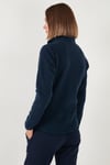 Slim Fit Anti-Pilling Tüylenme Yapmayan Fermuarlı 2'li Paket Polar Kadın Hırka 5907012S2 EKRU-LACİVERT