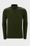 Slim Fit Anti-Pilling Tüylenme Yapmayan Bato Yaka Kışlık Şardonlu Erkek Polar 5906001 HAKİ