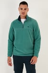 Slim Fit Anti-Pilling Tüylenme Yapmayan Şardonlu Soğuk Geçirmez  2'li Paket Erkek Polar 5906001S2 Benetton-Hardal