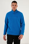 Slim Fit Anti-Pilling Tüylenme Yapmayan Şardonlu Soğuk Geçirmez  2'li Paket Erkek Polar 5906001S2 ORANJ-SAKS