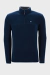 Slim Fit Anti-Pilling Tüylenme Yapmayan Bato Yaka Kışlık Şardonlu Erkek Polar 5906001 LACİVERT
