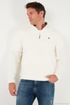 Slim Fit Anti-Pilling Tüylenme Yapmayan Bato Yaka Kışlık Şardonlu Erkek Polar 5906001 EKRU
