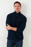 Slim Fit Anti-Pilling Tüylenme Yapmayan Bato Yaka Kışlık Şardonlu Erkek Polar 5906001 LACİVERT