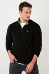 Slim Fit Anti-Pilling Tüylenme Yapmayan Şardonlu Soğuk Geçirmez  2'li Paket Erkek Polar 5906001S2 Benetton-Siyah
