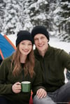 Slim Fit Cepli Fermuarlı Anti-Pilling Tüylenme Yapmayan Soğuk Geçirmez Polar Unisex Hırka 5906028S1 HAKİ