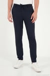 Slim Fit Dar Paça Bağlamalı Erkek Pantolon 6843657 LACİVERT