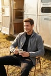 Slim Fit Fermuarlı Cepli Dik Yaka Soğuk Geçirmez Polar Erkek Hırka 5906028 GRİ