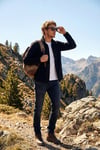 Slim Fit Fermuarlı Cepli Dik Yaka Soğuk Geçirmez Polar Erkek Hırka 5906028 SİYAH
