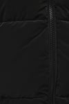 Slim Fit Fermuarlı Kapüşonlu Şişme Kadın Mont 1110043-900 SİYAH