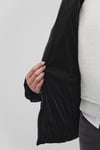 Slim Fit Fermuarlı Kapüşonlu Şişme Kadın Mont 1110043-900 SİYAH