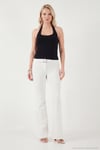 Slim Fit Halter Yaka Sırt Dekolteli İkili Paket Kadın Bluz 5866664 SİYAH-BEYAZ